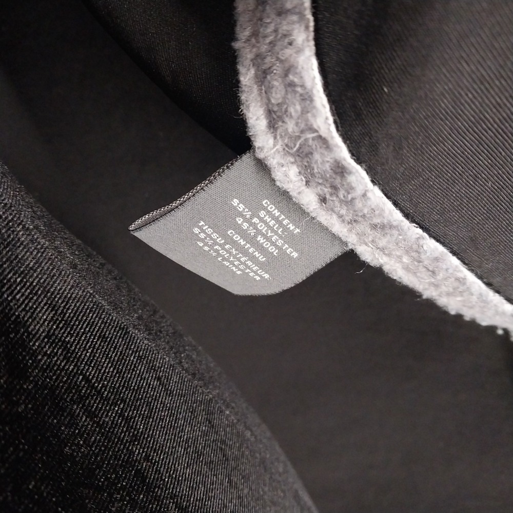 Vince Camuto Gray‎ Boucle Wool Blend Hooded Long Coat Jacket Womens Size M - Picture 7 of 10